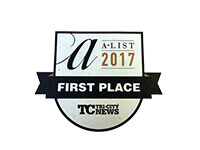 2017 A-List Favourite Accountant First Place, Tri-City News